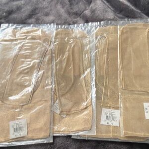 2 Gold liquor gift bags